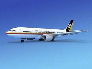 3d model airline airbus a300