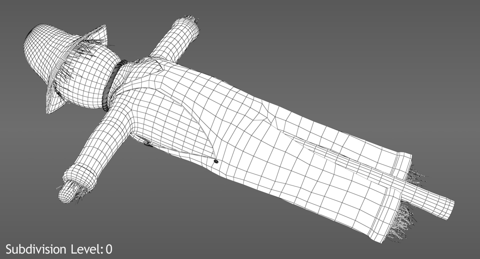 Scarecrow model - TurboSquid 1290765