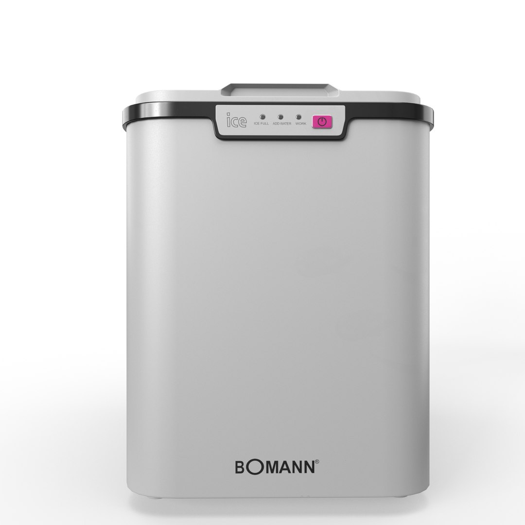 3D ice cube maker Bomann EWB 1027 https://p.turbosquid.com/ts-thumb/CT/N5UkBc/wo/bomann_ewb_1027_patch_0004/jpg/1619436188/1920x1080/fit_q87/38f83c74cff9b12c33a5758538fea89a5dc4cdc7/bomann_ewb_1027_patch_0004.jpg