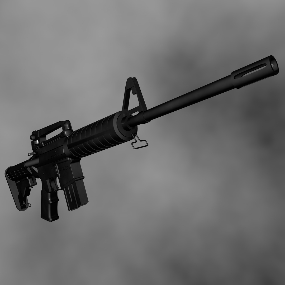 3d M4a1 Carbine Model