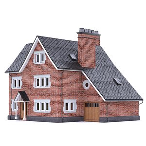 English Brick House 23 3D model
