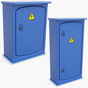 Electrical Cabinets v4 3D model