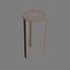 3d stool model