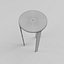 3d stool model