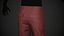 Pantalon de snowboard rouge style 1
