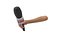 CNN Reporter Hand with Microphone