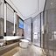 3D 20 modern luxury bathroom