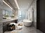 3D 20 modern luxury bathroom