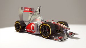 Cartoon Formula 1 - McLaren