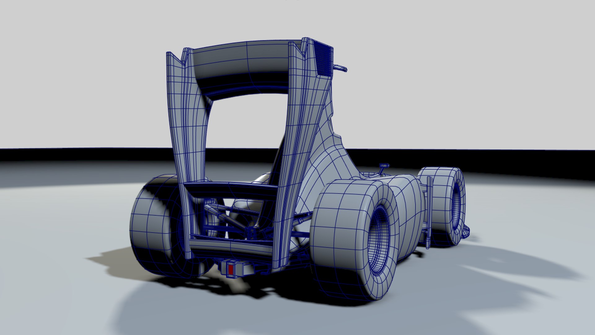 3d Model Cartoon Formula 1