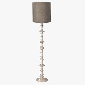floor lamp spin 3d max