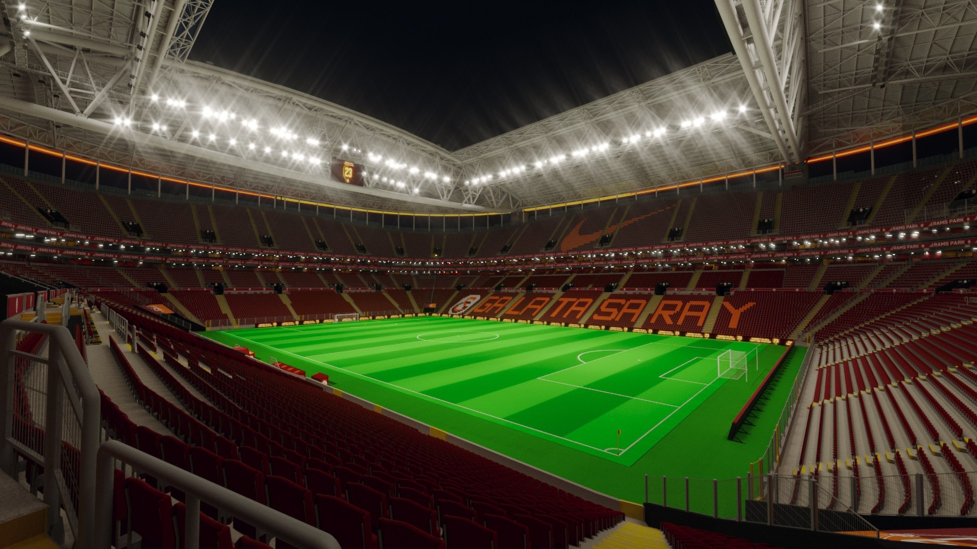 Ali Samiyen Spor Kompleksi Rams Park 3D Model - TurboSquid 2192175
