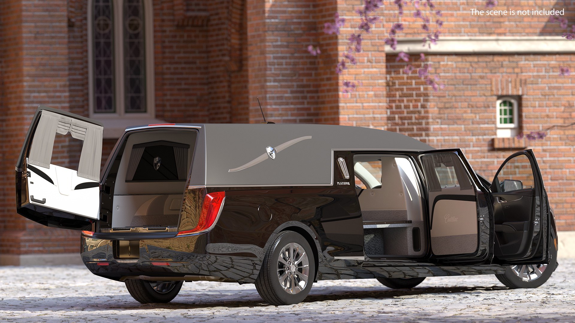 3D Cadillac Platinum Phoenix Hearse - TurboSquid 1560665