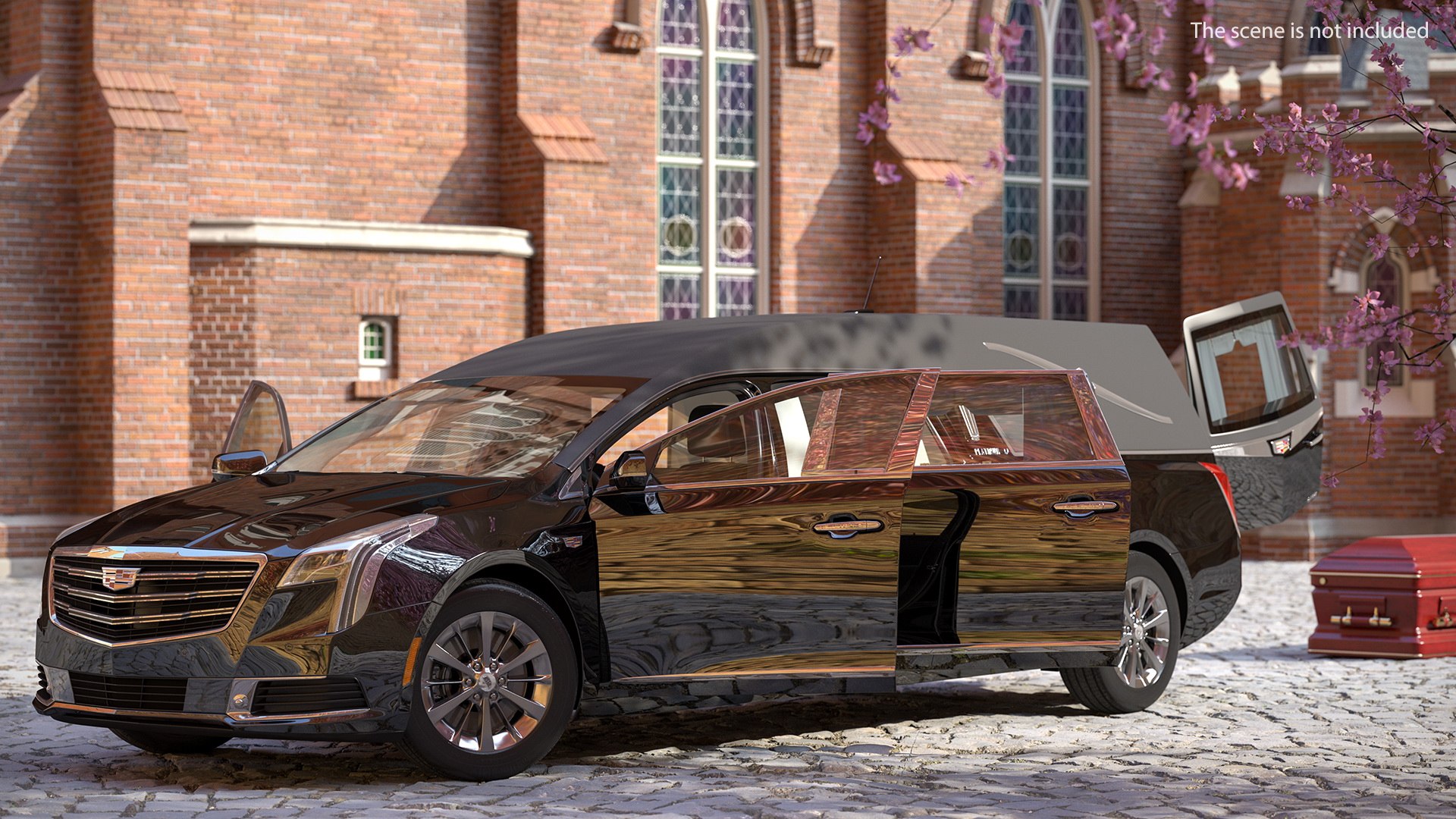 3D Cadillac Platinum Phoenix Hearse - TurboSquid 1560665