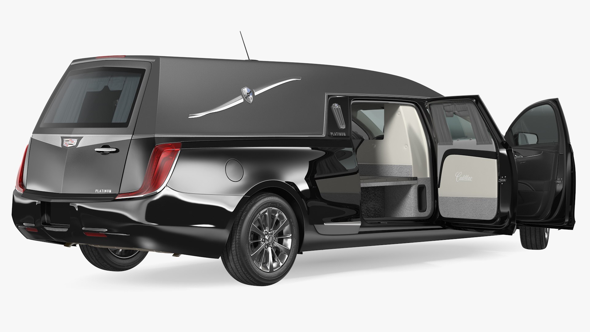 3D Cadillac Platinum Phoenix Hearse - TurboSquid 1560665
