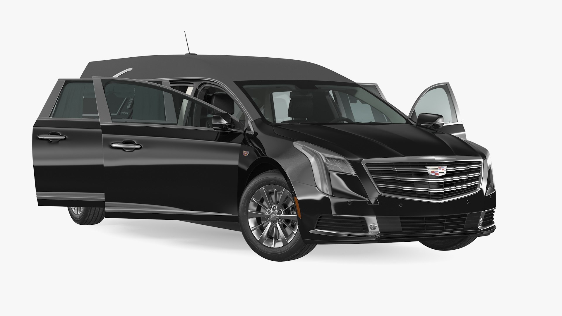 3D Cadillac Platinum Phoenix Hearse - TurboSquid 1560665