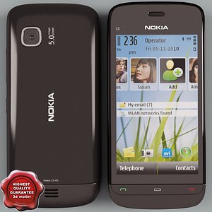 Nokia C5-03 black