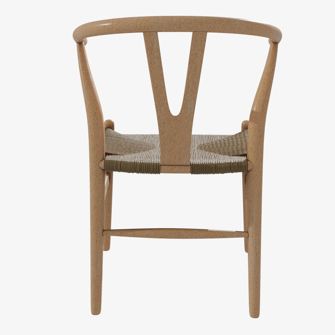 Dayanara Solid Wood Slat Back Side Chair 3D Model - TurboSquid 1968317