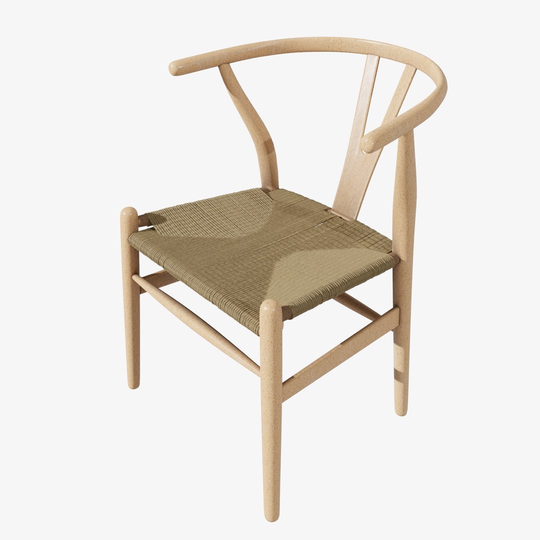 Dayanara Solid Wood Slat Back Side Chair 3D Model - TurboSquid 1968317