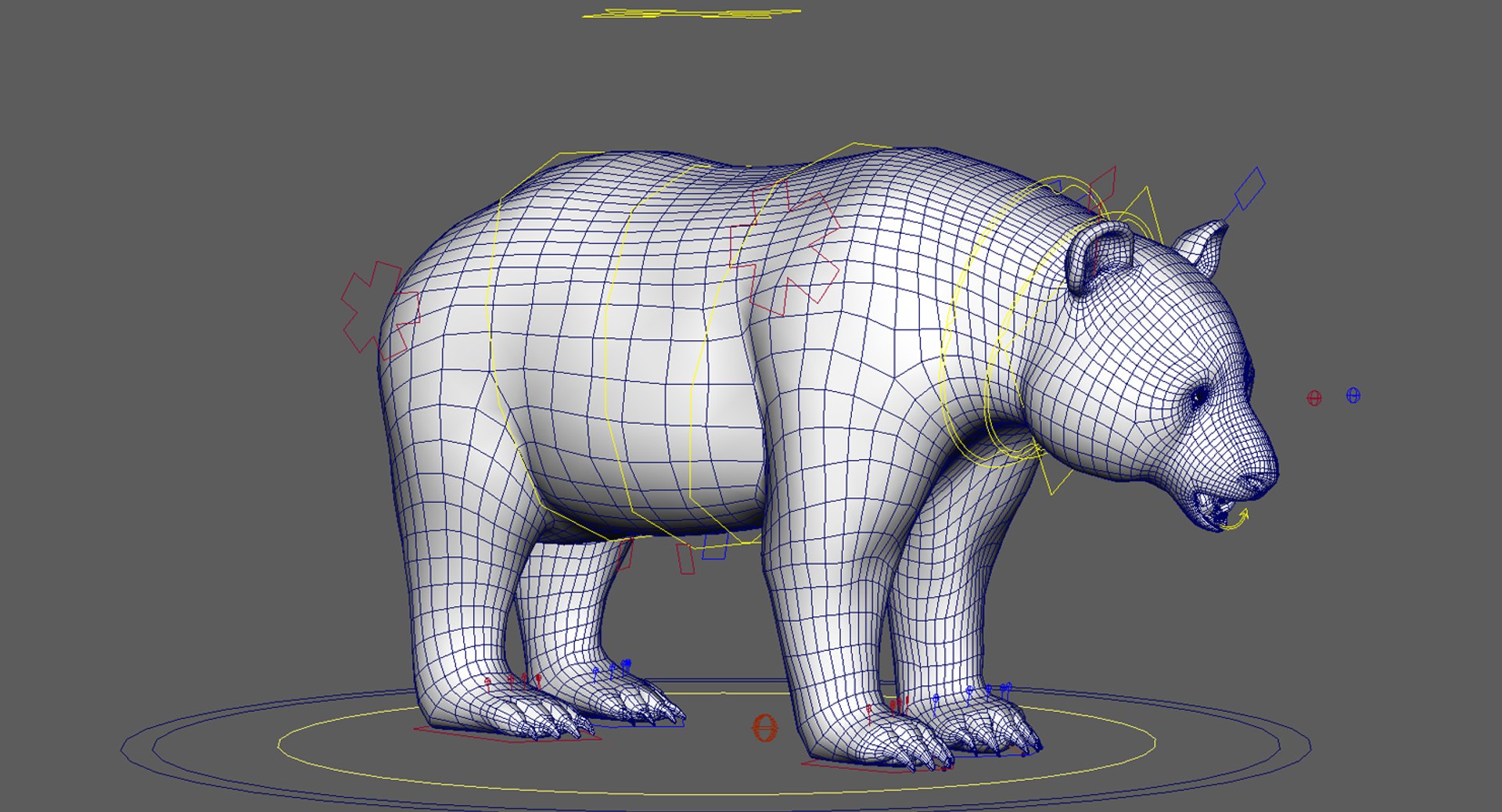 Giant Panda Rigged Bear Fur 3D Model - TurboSquid 1150202
