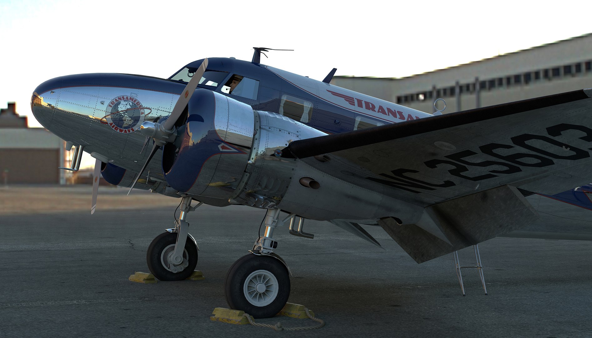 3d Lockheed Electra 12a
