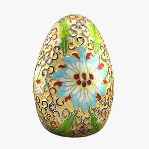 realistic golden egg 3d max