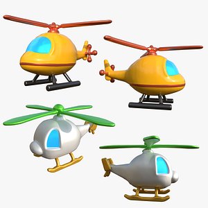 Cartoon Helicopter