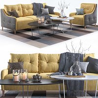 Jenson armchair and sofa