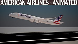 American Airlines Animated.