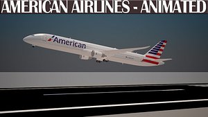 American Airlines Animated.
