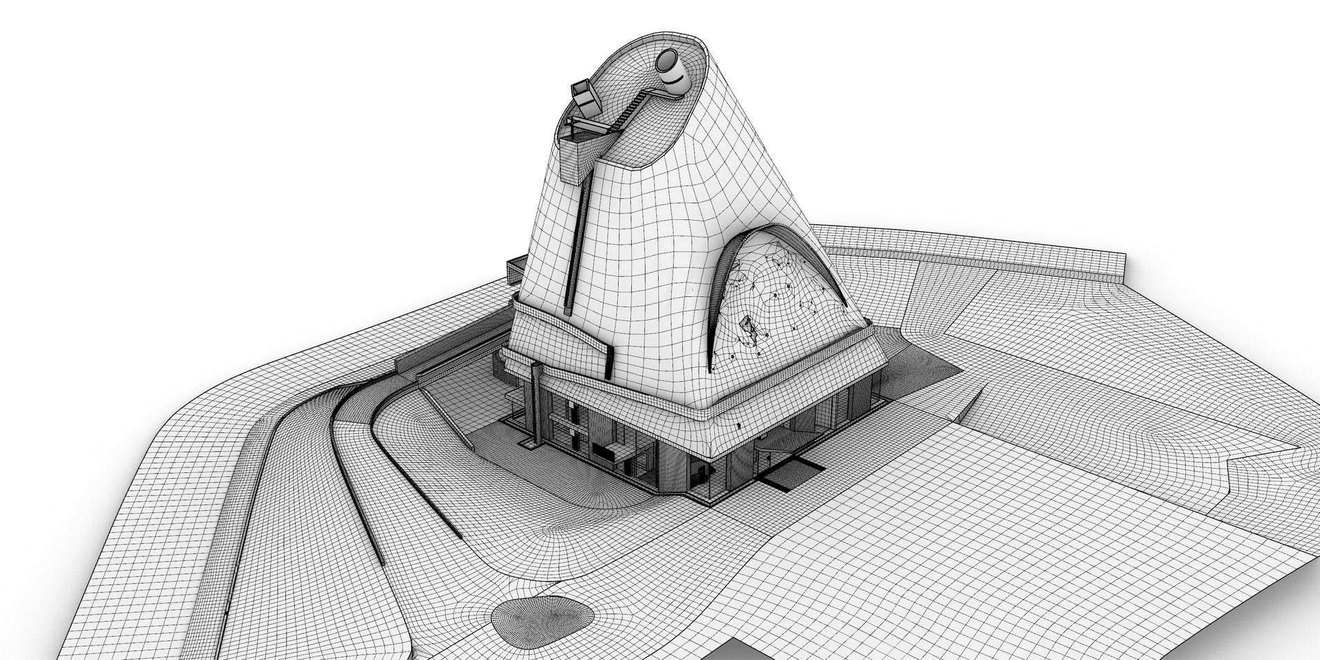 3D Saint-Pierre Firminy - Le Corbusier https://p.turbosquid.com/ts-thumb/CU/KP4MyY/0m/wire/jpg/1673276540/1920x1080/fit_q87/b4ccb0fade705c99f8d0ca153d2c44126ab8f267/wire.jpg