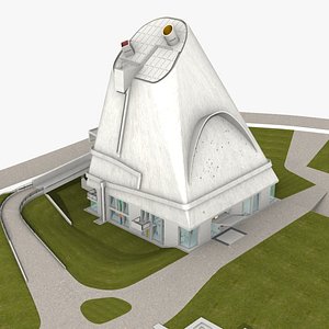 3D Saint-Pierre Firminy - Le Corbusier