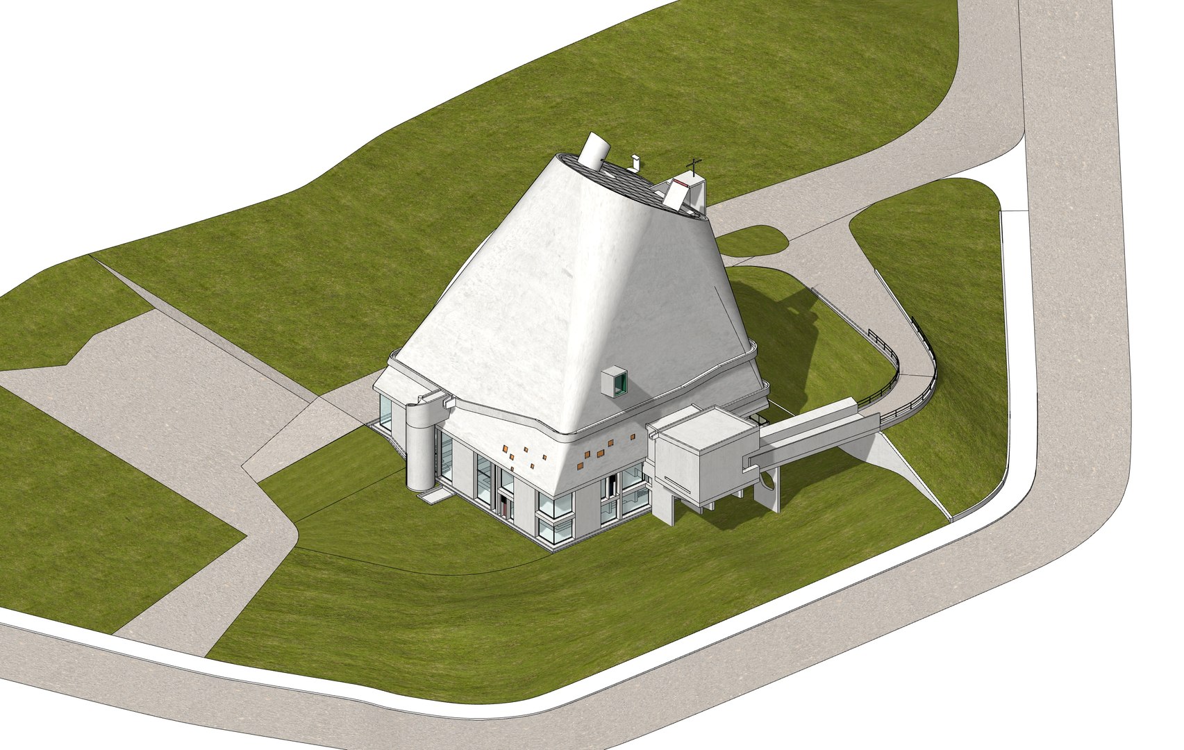 3D Saint-Pierre Firminy - Le Corbusier https://p.turbosquid.com/ts-thumb/CU/KP4MyY/pJ/vz2/jpg/1673274066/1920x1080/fit_q87/5d067bbaf807f0479fb4362f62fd680bbc1b7c6f/vz2.jpg