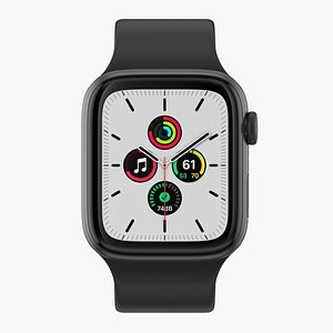 Apple Watch SE Black 3D