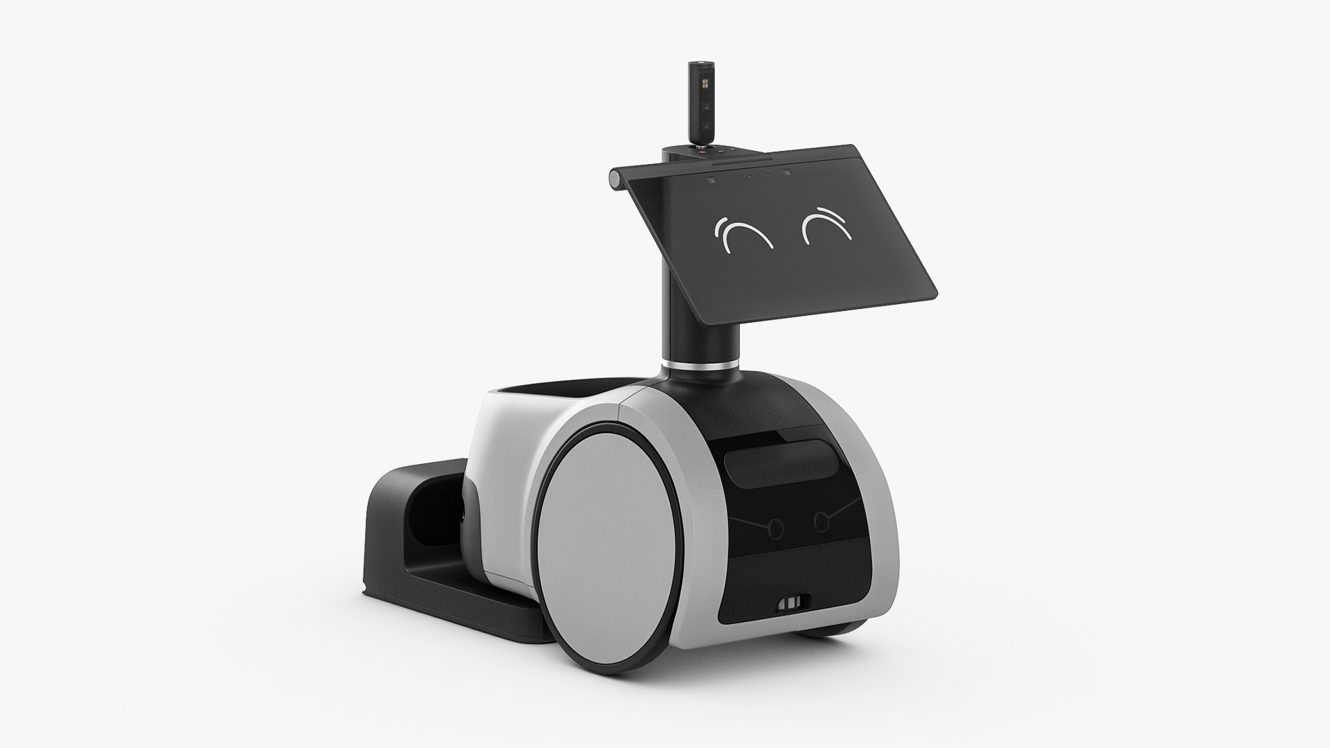 Household Robot Smile 3D model preview