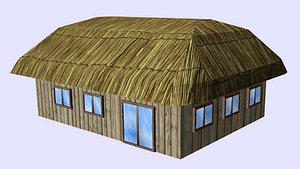 3D model house 033 hut