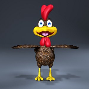 Cartoon chicken