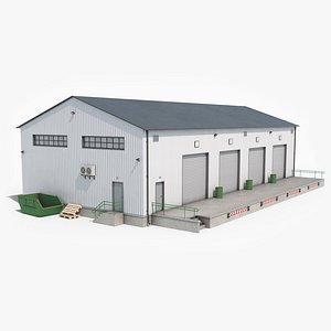Industrial Building 4 model