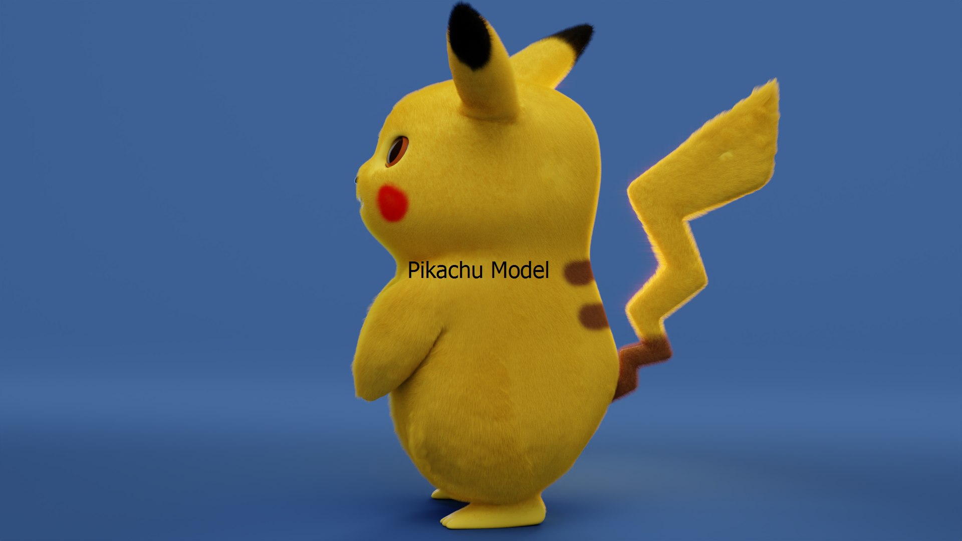 Free Pikachu Model 3D - TurboSquid 2483658