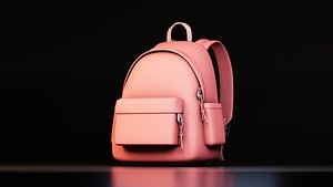 3D Stylized Backpack model