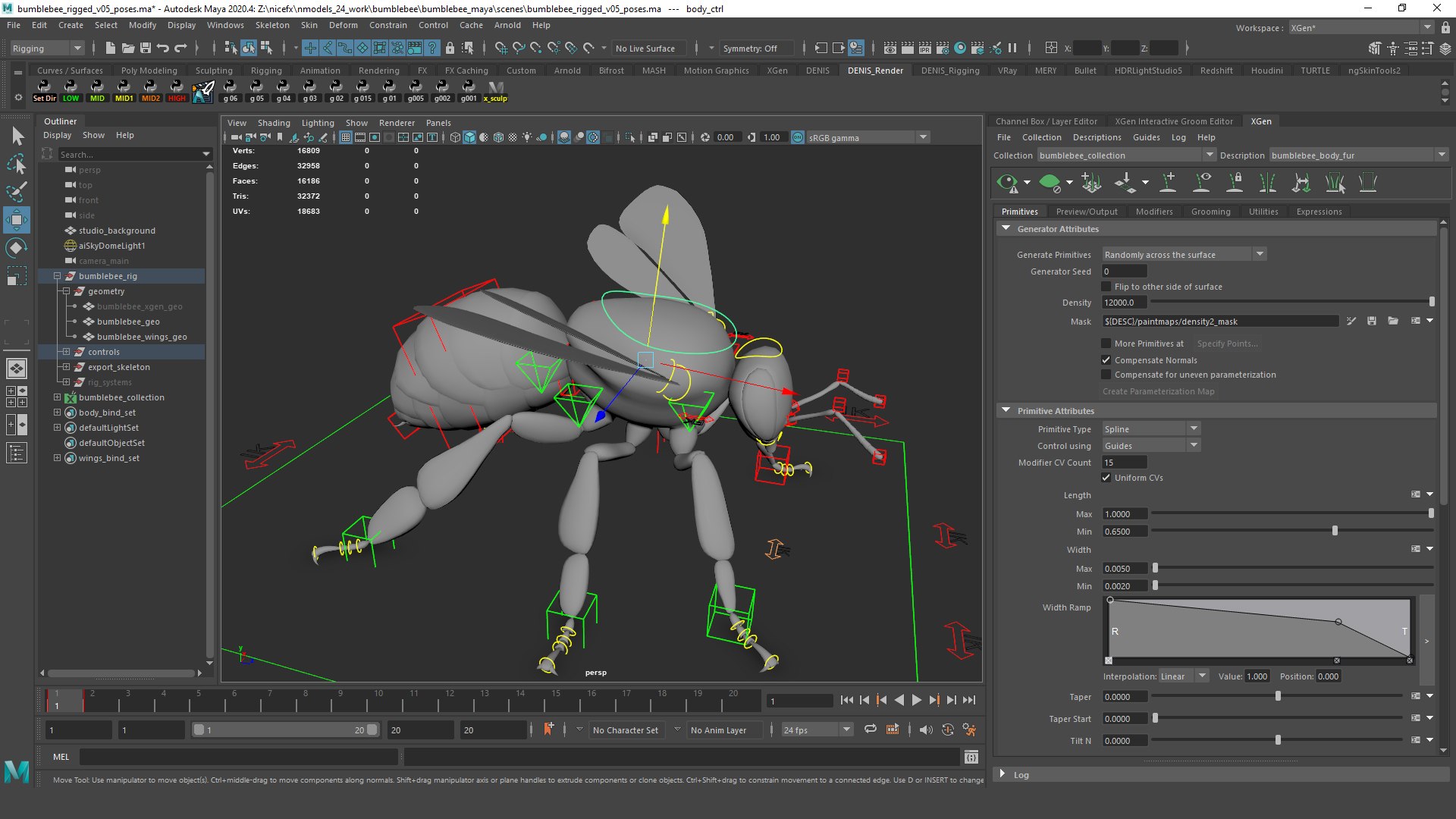 Bumblebee Rigged Xgen 3D model https://p.turbosquid.com/ts-thumb/CU/gYwoec/ok/bumblebee_maya_screenshot_03/jpg/1718359816/1920x1080/fit_q87/90c89d3febb0975b0027eacbeaa40ea879cfe8e1/bumblebee_maya_screenshot_03.jpg