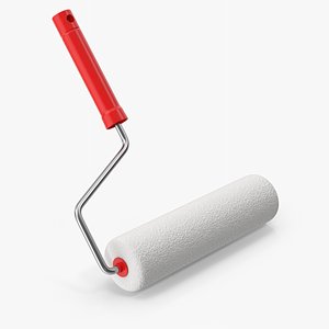 Red Paint Roller
