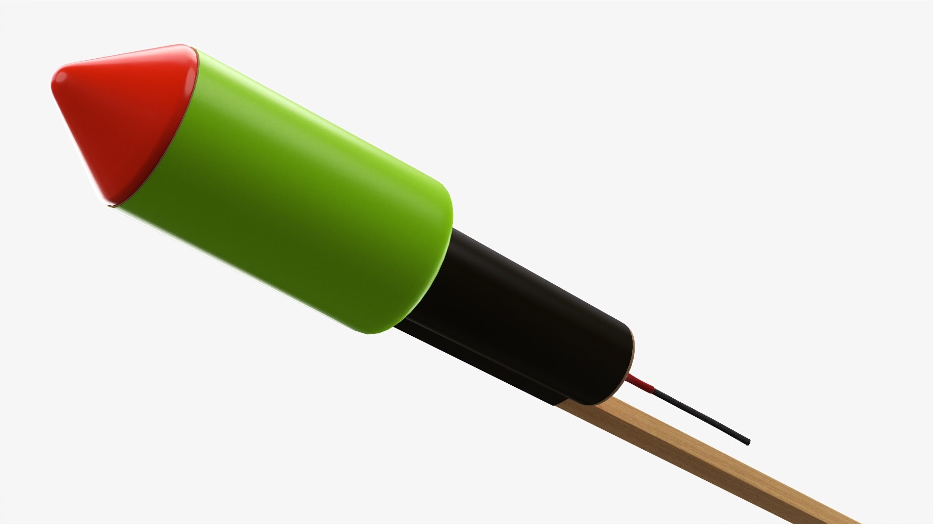 Fireworks rocket 03 3D model - TurboSquid 1779958