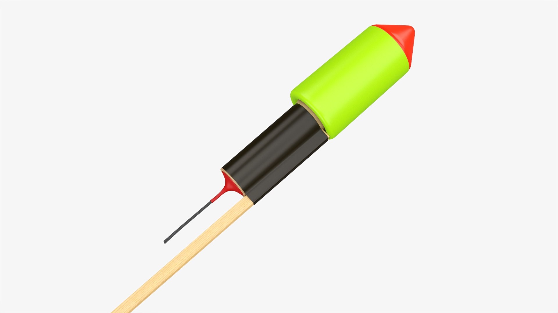Fireworks rocket 03 3D model - TurboSquid 1779958