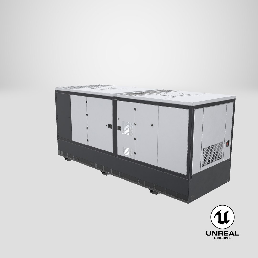 3D Atlas Copco QIS Power Generator - Industrial Diesel generator model https://p.turbosquid.com/ts-thumb/CU/mQpA2V/Pl/stemcell_unreal_render/png/1620444627/1920x1080/fit_q87/879ca9d75d3ef93af4473f67800e3ab157d4024c/stemcell_unreal_render.jpg