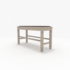 Bench 3D model