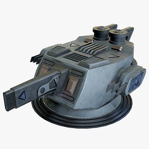Sci-Fi Plasma Turret Mk 1