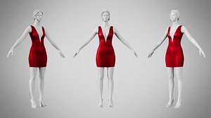 Dress 34 Ruby Velvet