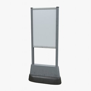 Underground Notice Board 3D model