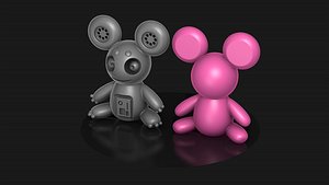 Characters with big ears are good and evil 3D model